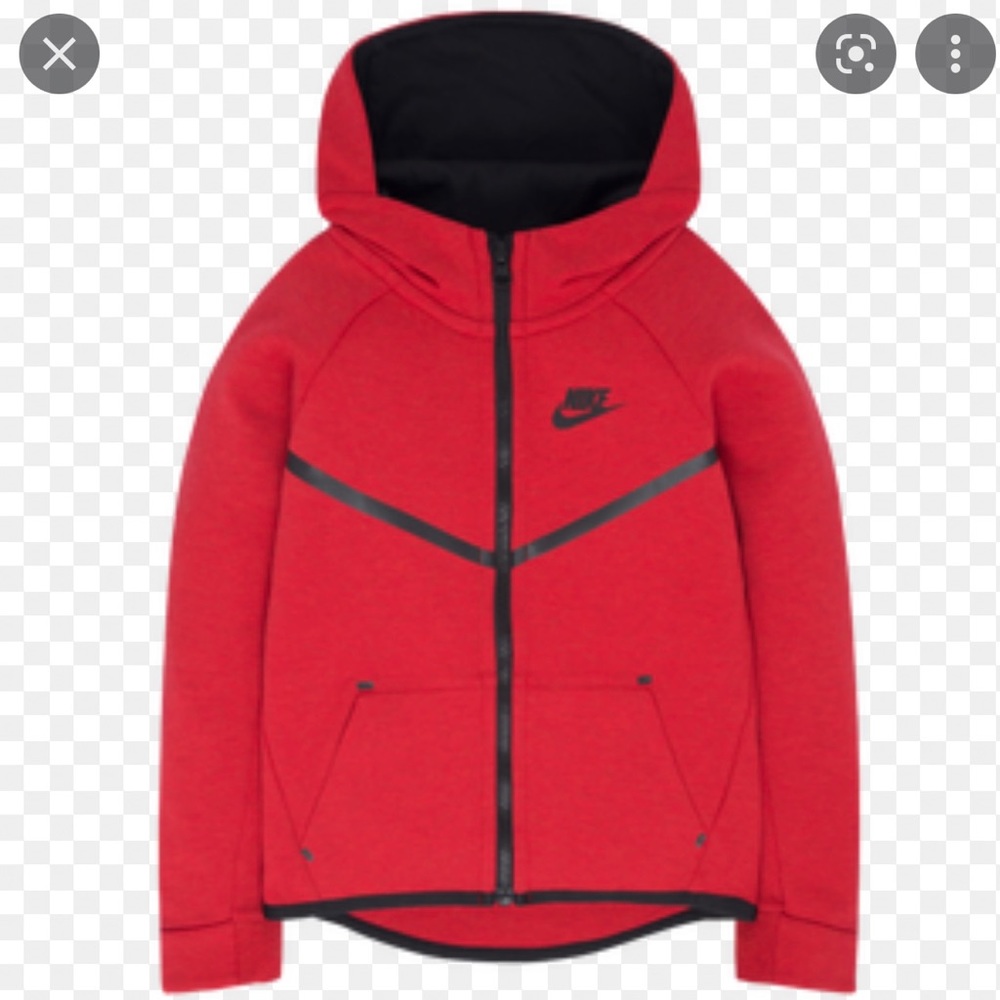 Nike tech fleece full zip hoodie
